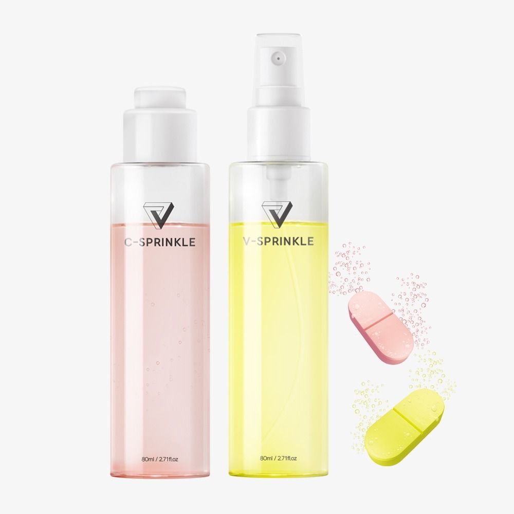 [VEMONTES] V-SPRINKLE Ultra-Concentrated Multi-Vitamin Serum Mist 80ml - Blemish Care with Hot Spring Water Base - Made in Korea